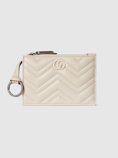 GG Marmont zip key pouch