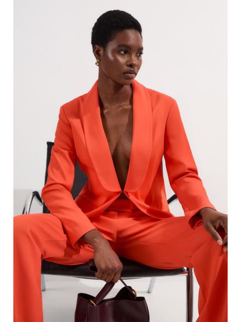 Polished Tailored Single Breasted Blazer