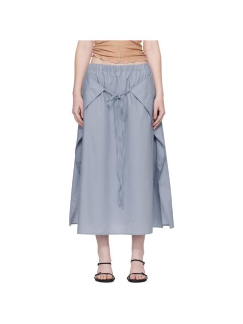 Blue Decti Maxi Skirt