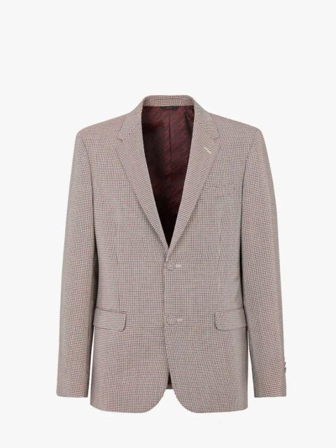 Multicolor wool blazer