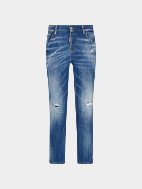 MEDIUM DUSTY WASH COOL GIRL JEANS