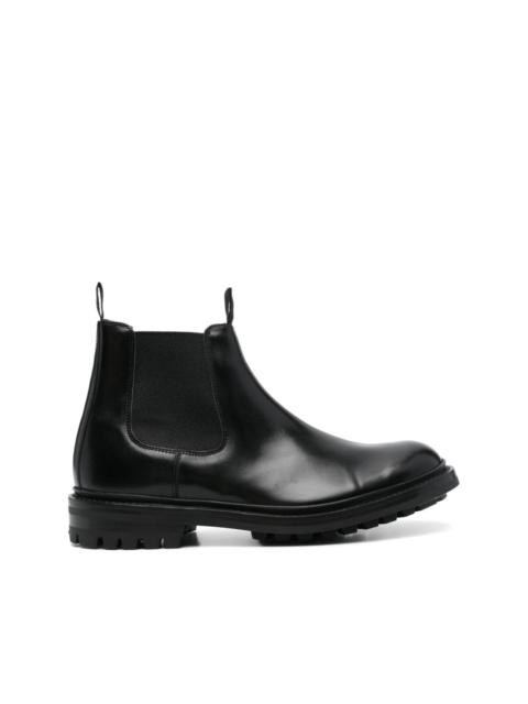 leather Chelsea boots