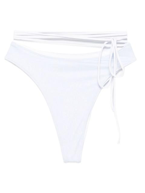 strap-detail bikini bottoms