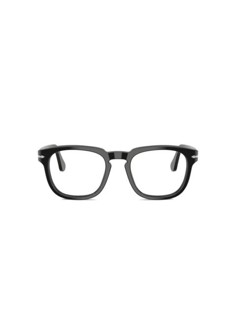 wayfarer-frame glasses