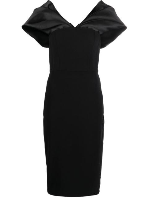 Wrenley off-shoulder midi dress