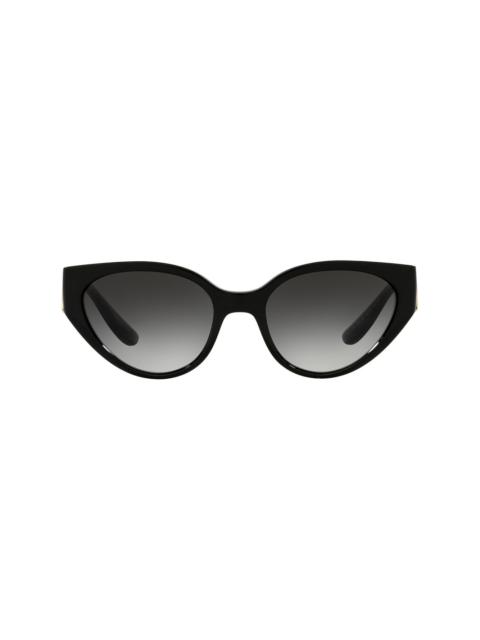 DG monogram oval-frame sunglasses
