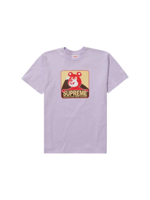 Supreme Bear Tee Light Purple