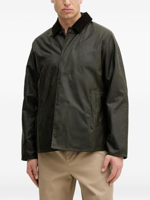 Short Lorden corduroy-collar jacket