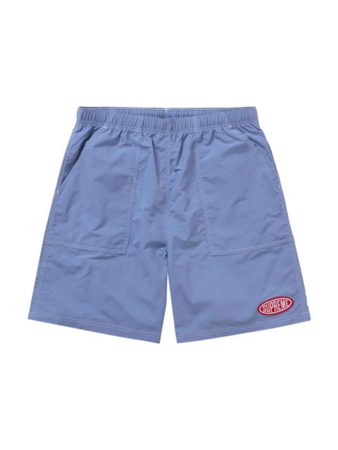 Supreme Nylon Painter Short (SS24) Light Slate
