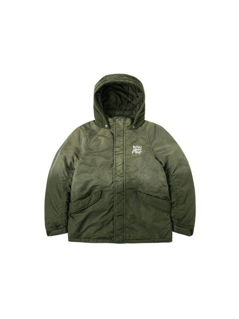 Logo and Slogan Embroidery Fashion Fit Jacket