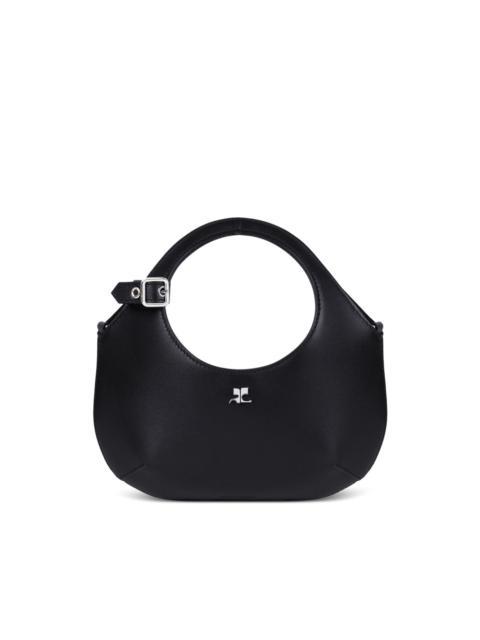 mini Holy leather tote bag