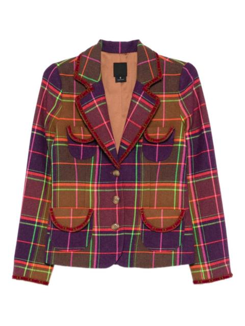 plaid jacket