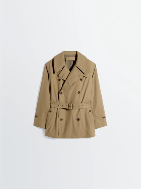 CROPPED TRENCH IN VENTILE® COTTON