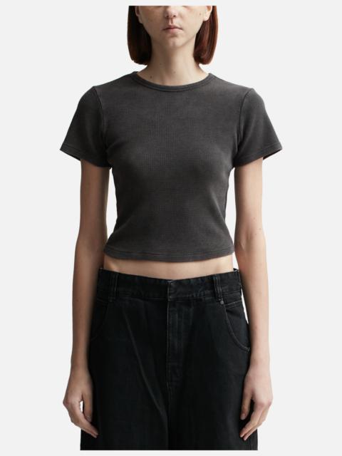 MICRO WAFFLE TEE