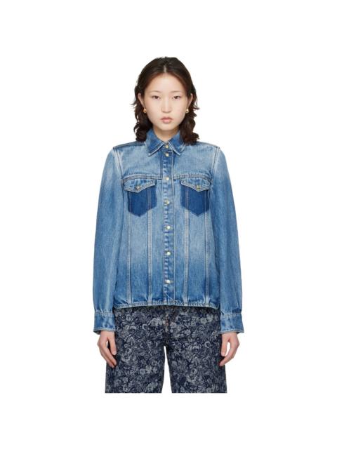 Blue Light Weight Denim Shirt