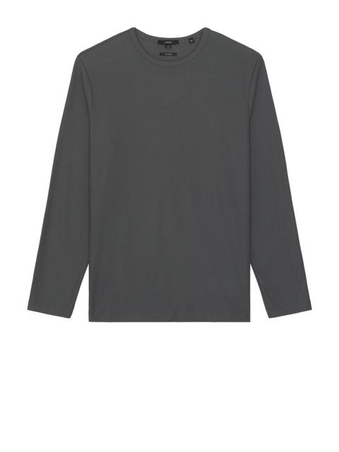 Pima Pique Long Sleeve Tee