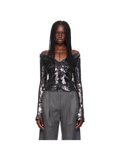 Gray Solare Long Sleeve T-Shirt