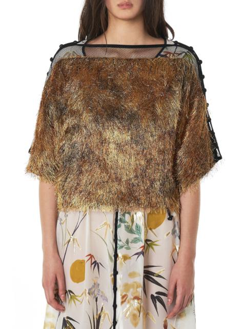 ‘Hairy’ Mesh Top