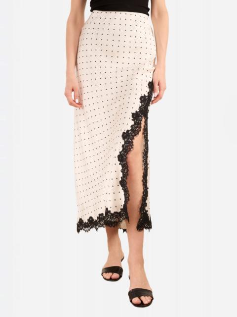 TEAGAN SKIRT PIN DOT