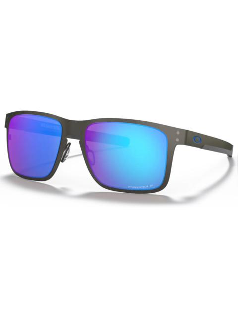Oakley Holbrook Metal Sunglasses Matte Gunmetal/Prizm Sapphire Polarized (OO4123-0755)
