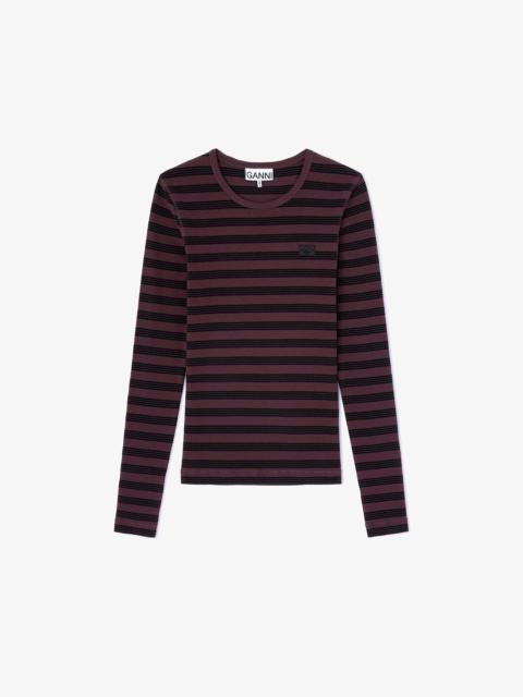 STRIPE RIB LONGSLEEVE