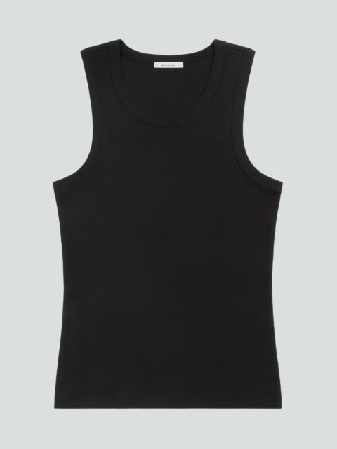 RIB TANK BLACK