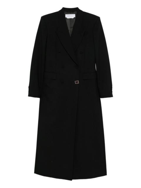 wool double-breasted coat