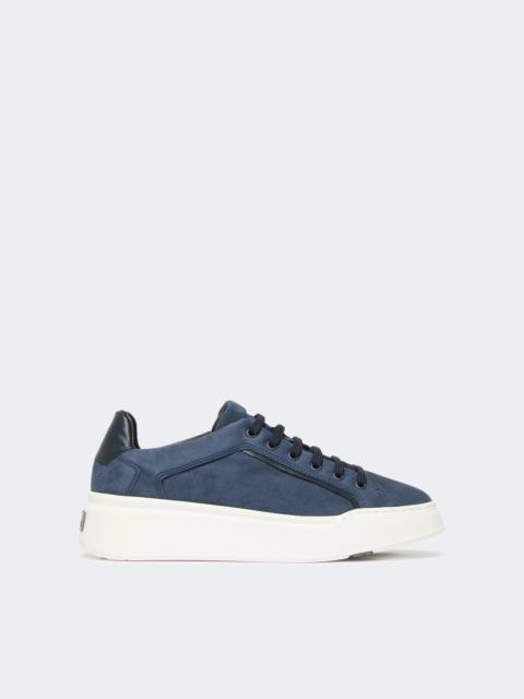 Suede sneakers - ULTRAMARINE