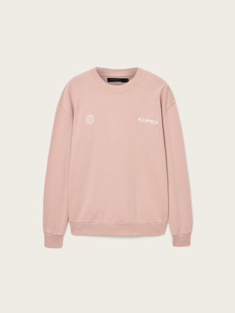 EMBLEM CREW NECK COTTON SWEATSHIRT