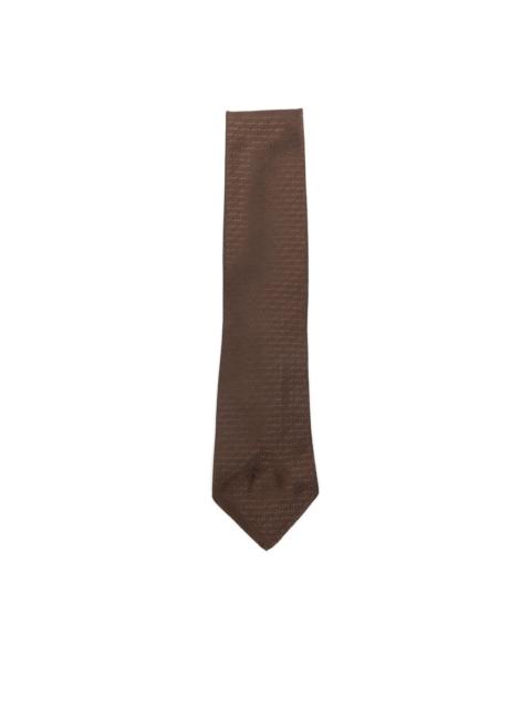 textured silk tie
