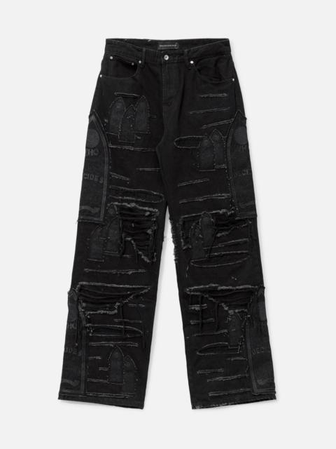 ULTRA FLARE WINDOWED DENIM