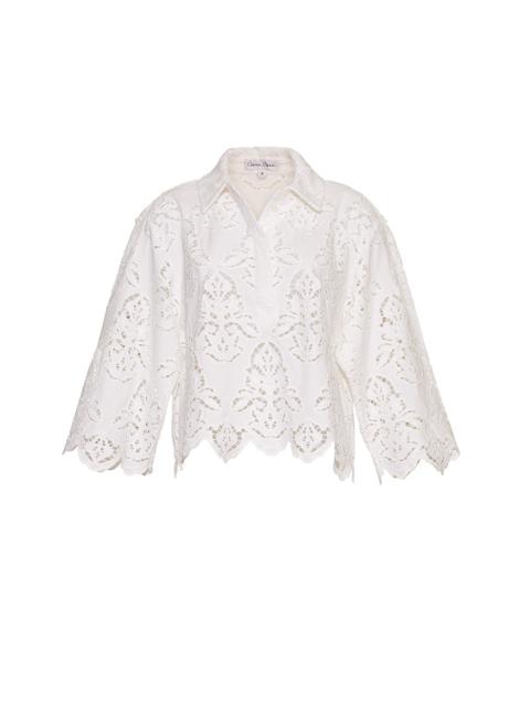 Erica Shirt
An Easy Top in an Elegant Eyelet