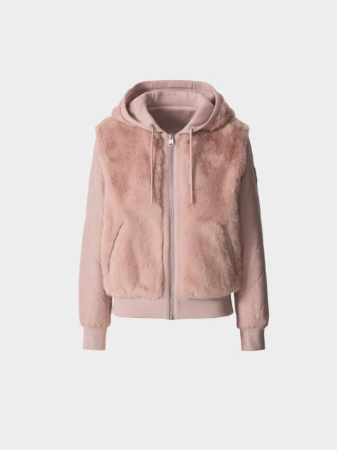 GWENDAL Reversible Faux Fur Hoodie