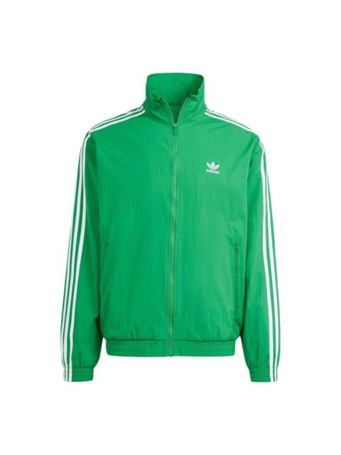 adidas originals Adicolor Woven Firebird Track Top 'Green' IT2493