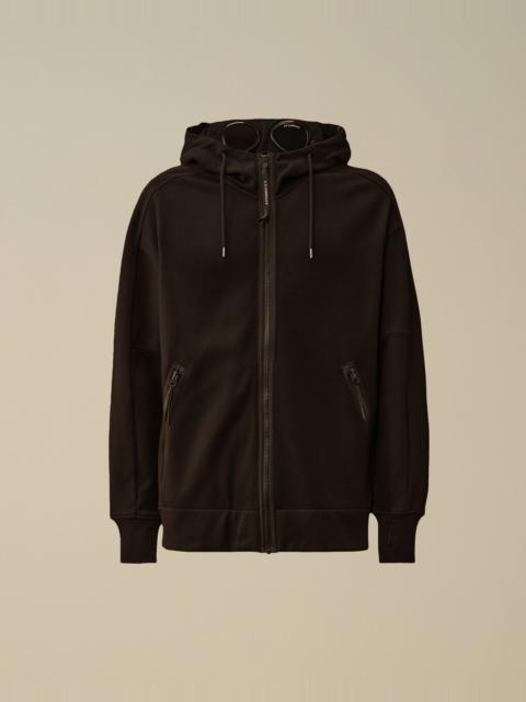 Diagonal Raised Fleece Goggle Sweatshirt