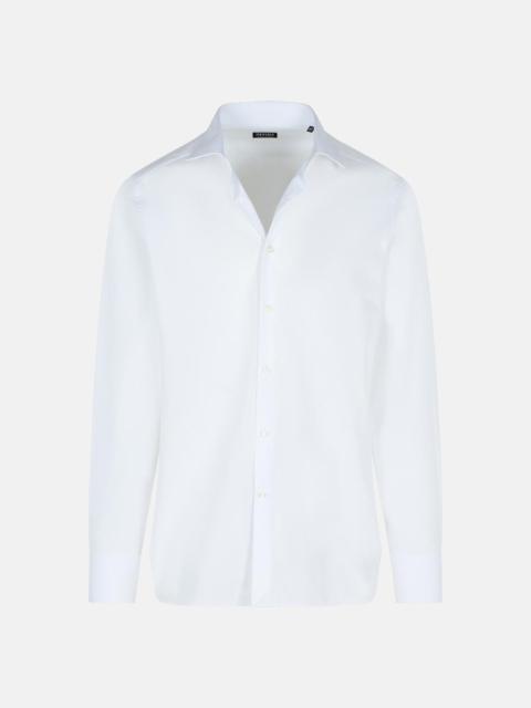 'TROFEO' WHITE COTTON SHIRT