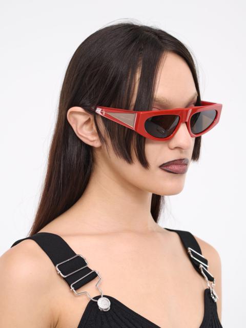 Angled Logo Sunglasses