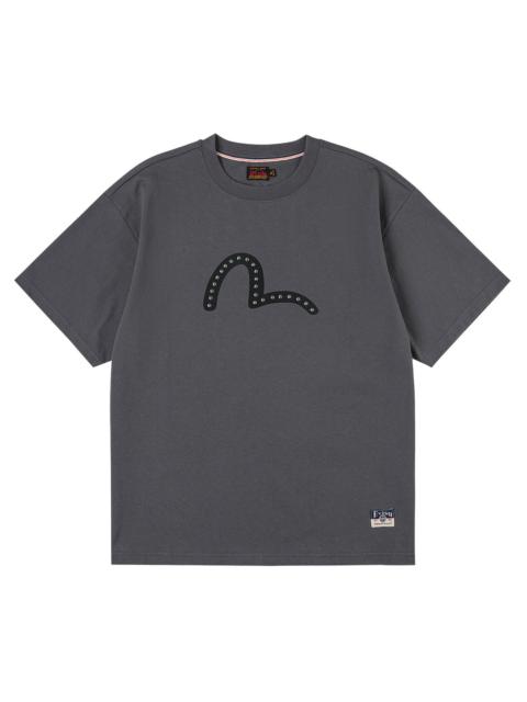 Seagull Printed Metal Studs T-shirt