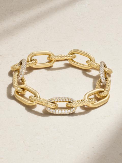 Madison 18-karat Gold Diamond Bracelet