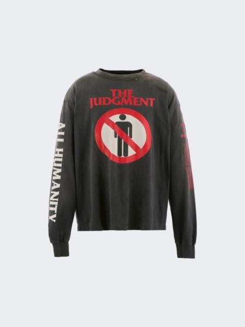 The Judgment Long Sleeve Tee Black