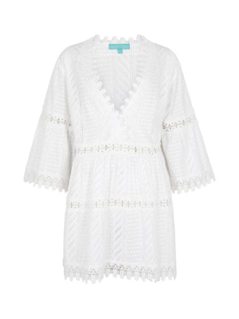Victoria broderie-anglaise cotton kaftan