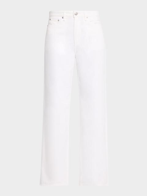 Featherweight Logan Mid-Rise Wide Jeans