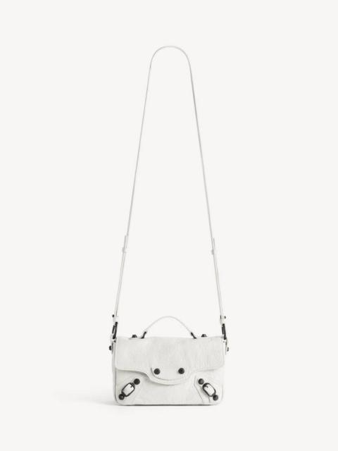 Women's Le City Flap Bag Nano in Optic White