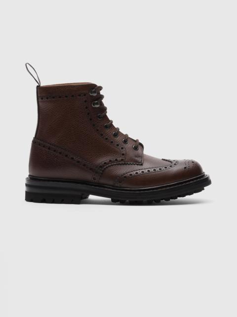 Highland Grain Lace-Up Boot Brogue