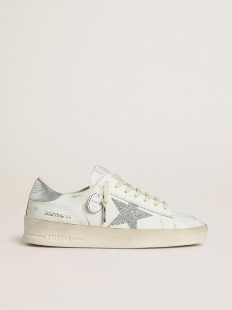 Women’s Stardan LTD with Swarovski crystal star and metallic leather heel tab