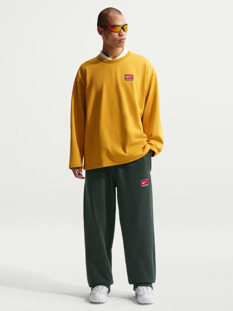 Nike Solo Swoosh Men's Fleece Open-Hem Pants