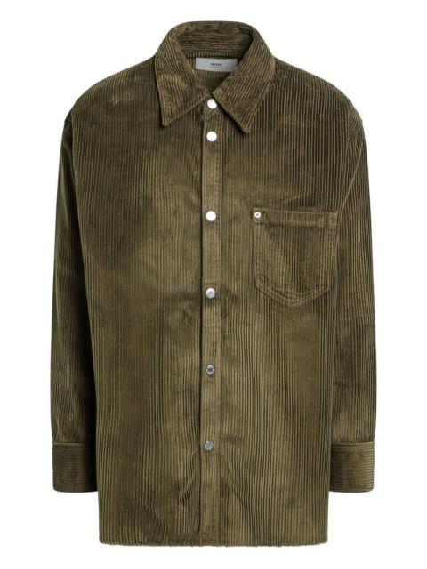 corduroy shirt