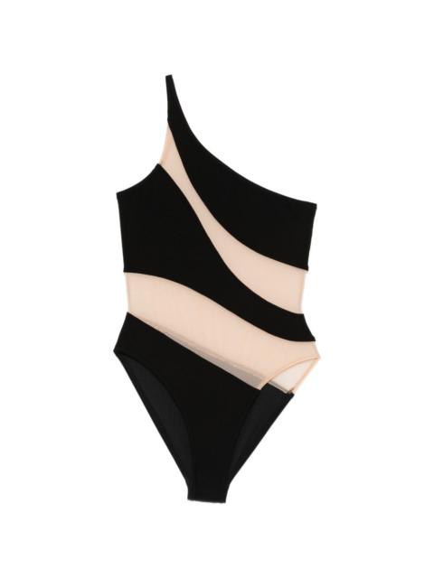 Mio snake mesh swimwear