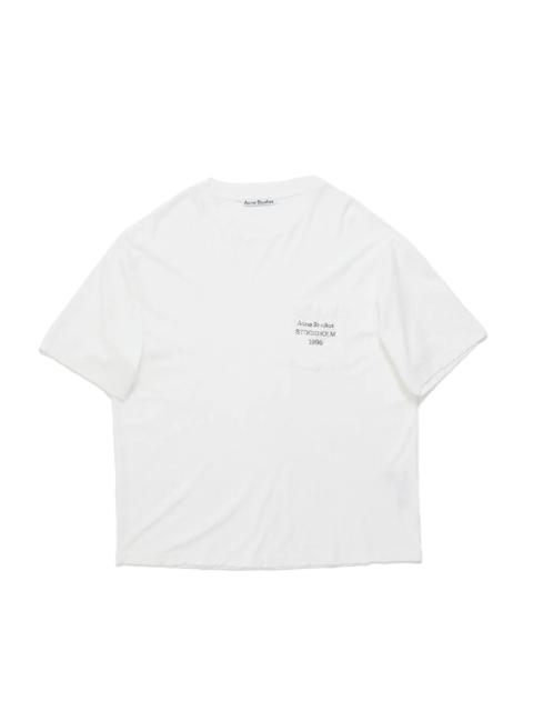 LOGO POCKET T-SHIRT (OFF WHITE)