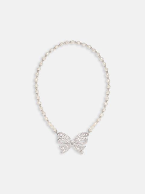 PEARL NECKLACE WITH BOW